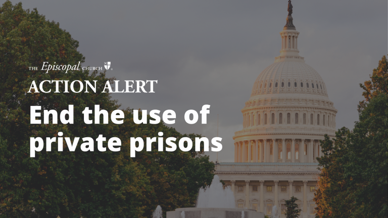 End the use of private prisons