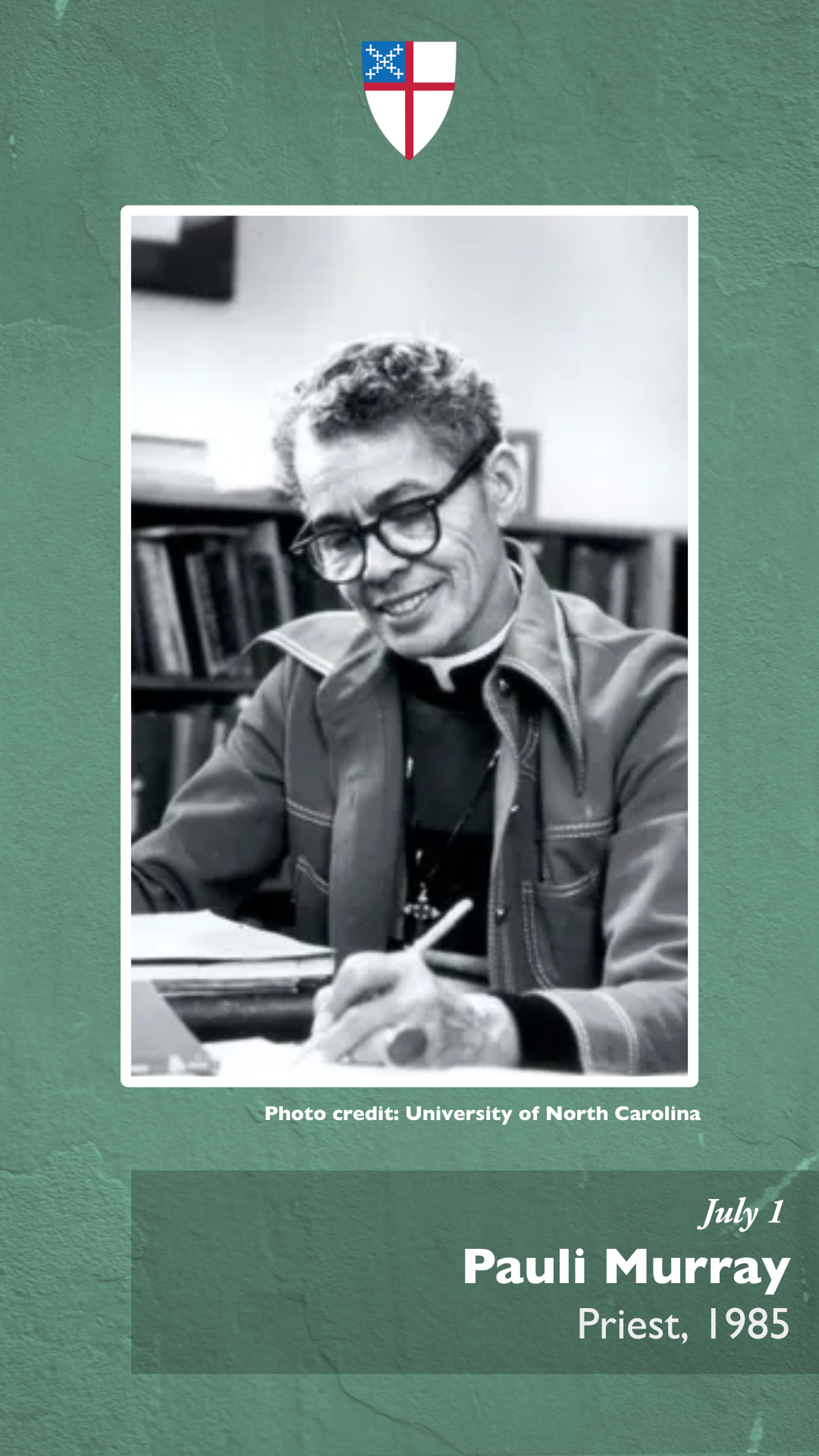 Pauli Murray, Priest, 1985 – The Episcopal Church