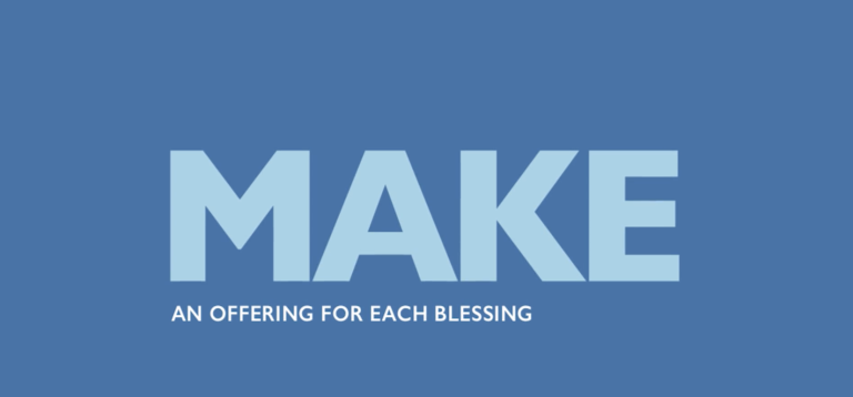 Make an offering for each blessing