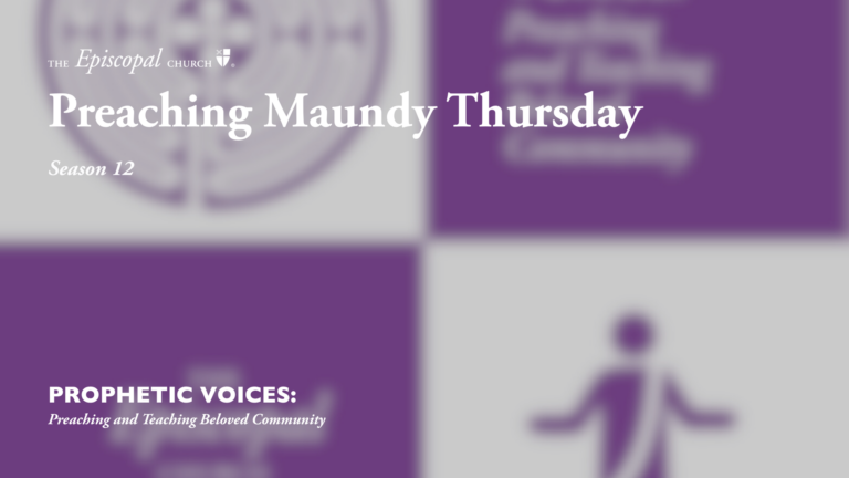 Preaching Maundy Thursday