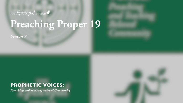 Preaching Proper 19