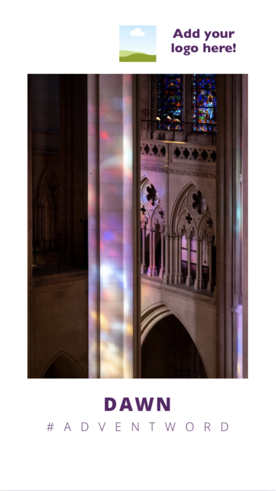 AdventWord Template 2 (English)
